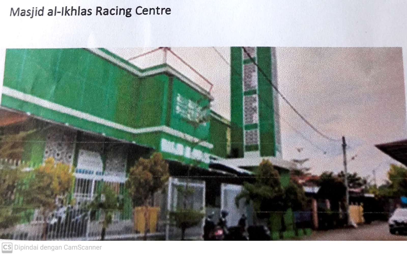 Masjid Al-Ikhlas Racing Sentre